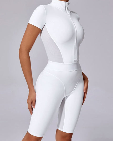 ZASUWA Female Push-Up Mesh Romper