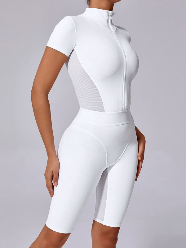 ZASUWA Female Push-Up Mesh Romper