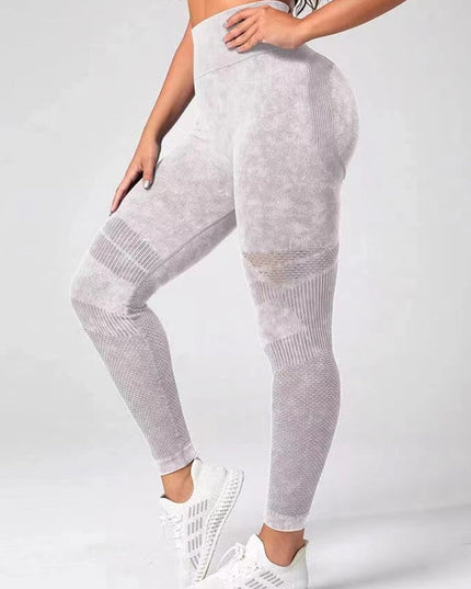 ZASUWA Female Denim Scrunch Bum Quick-dry Seamless Leggings