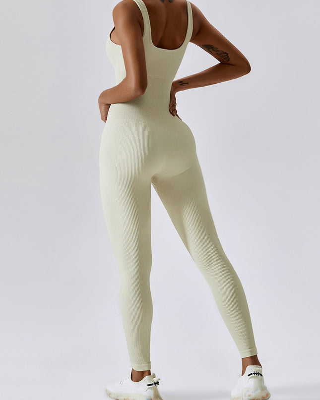 ZASUWA Female Seamless Tummy Control Shapewear Jumpsuit