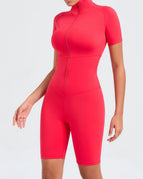 Red / S / Short Jumpsuit