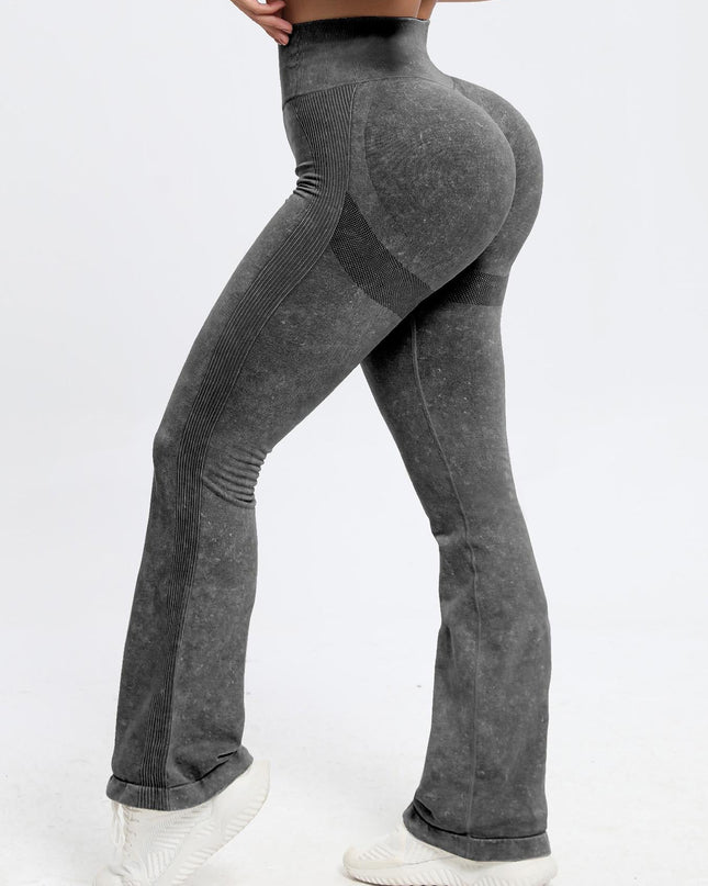 ZASUWA Female Denim Flare High-waisted Leggings