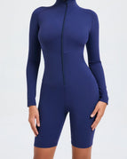 Navy / S / Short Jumpsuit