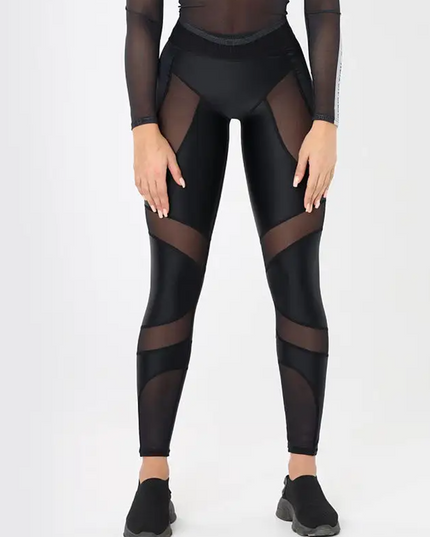 ❤ZASUWA Female Super Mesh Hip-lift Leggings