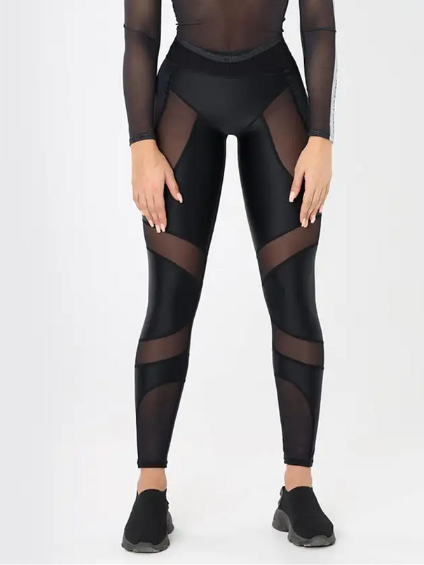 ❤ZASUWA Female Super Mesh Hip-lift Leggings