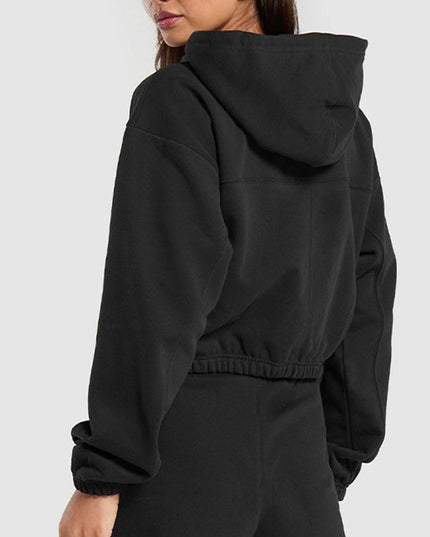 ZASUWA Female Zipper Casual Hoodie
