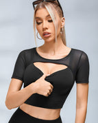 Black / S / Short Sleeves