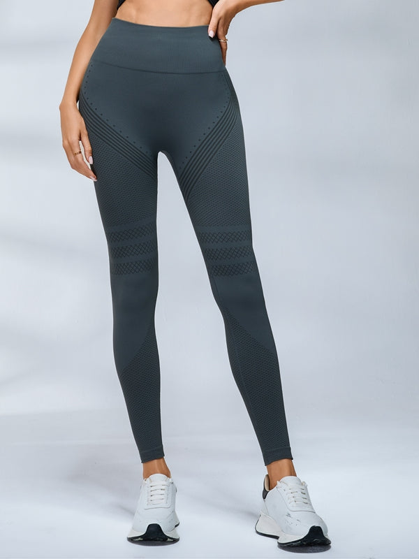 ZASUWA Female Stripes High-waisted Cross Back Tracksuit