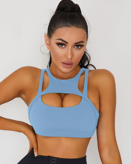 ZASUWA Female Sexy Cutout Sports Bras