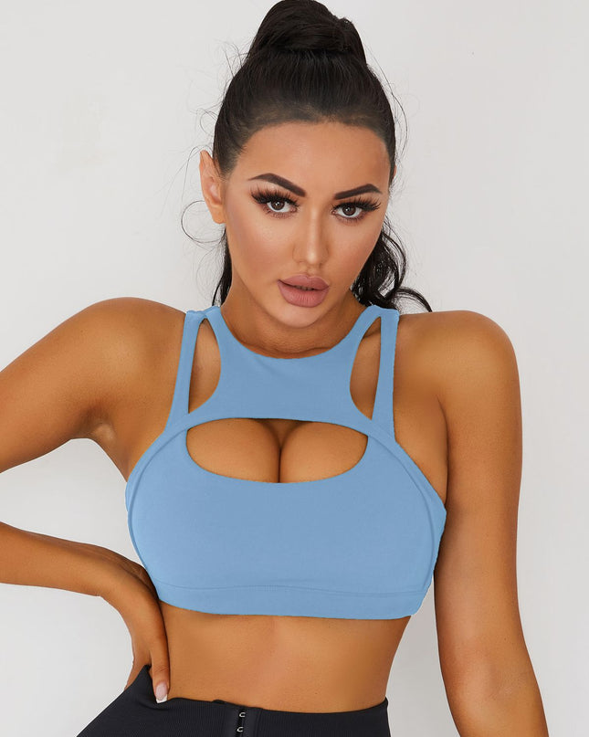 ZASUWA Female Sexy Cutout Sports Bras
