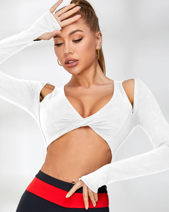 ZASUWA Female Unique Twist With Pads Long Sleeves