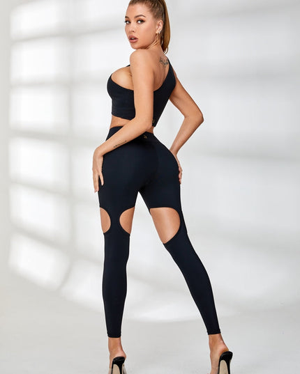 ZASUWA Female Cutout Tailoring High-rise Tracksuit