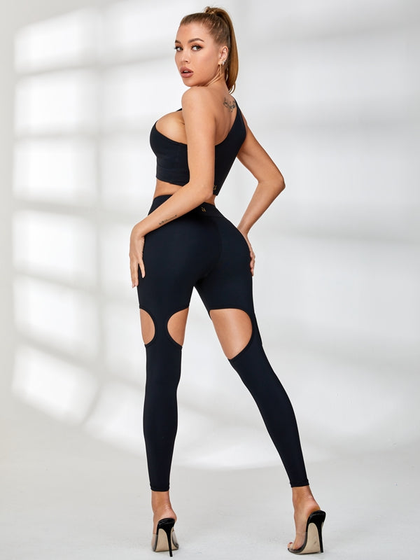 ZASUWA Female Cutout Tailoring High-rise Tracksuit