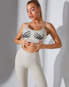 White Smoke / S / Bras+Leggings