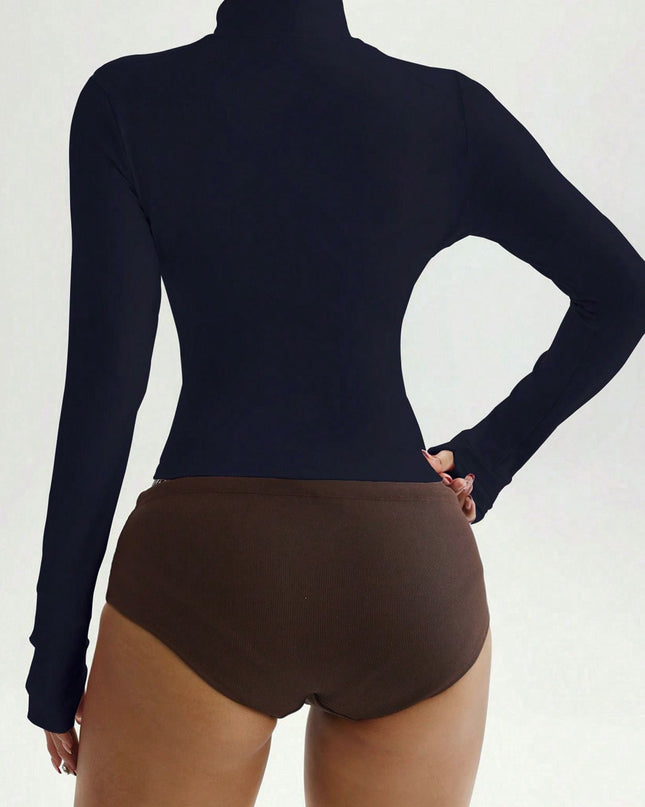 ZASUWA Female Zipper Stand Collar Jackets