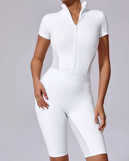 ZASUWA Female Push-Up Mesh Romper