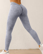 Gray / S / Leggings