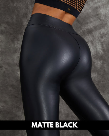 ZASUWA Female High Impact Shockproof Latex Leggings