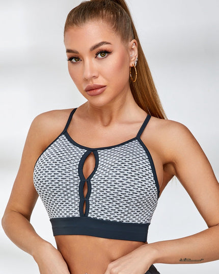 ZASUWA Female Cutout Tiktok Sports Bras