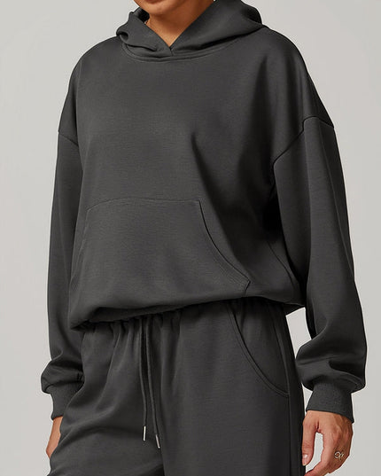 ZASUWA Female Pocket Casual Hoodie