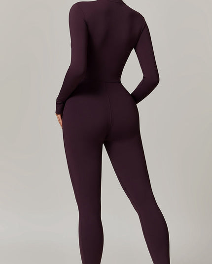 ZASUWA Female Zipper Quick-dry Jumpsuit