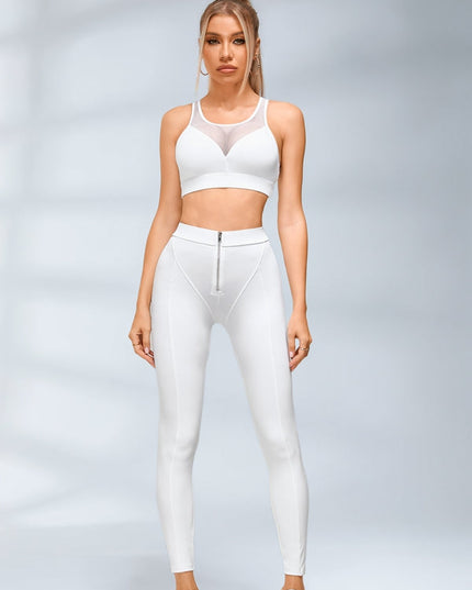 ❤ZASUWA Female Super Sexy Unique Mesh Sports Bras