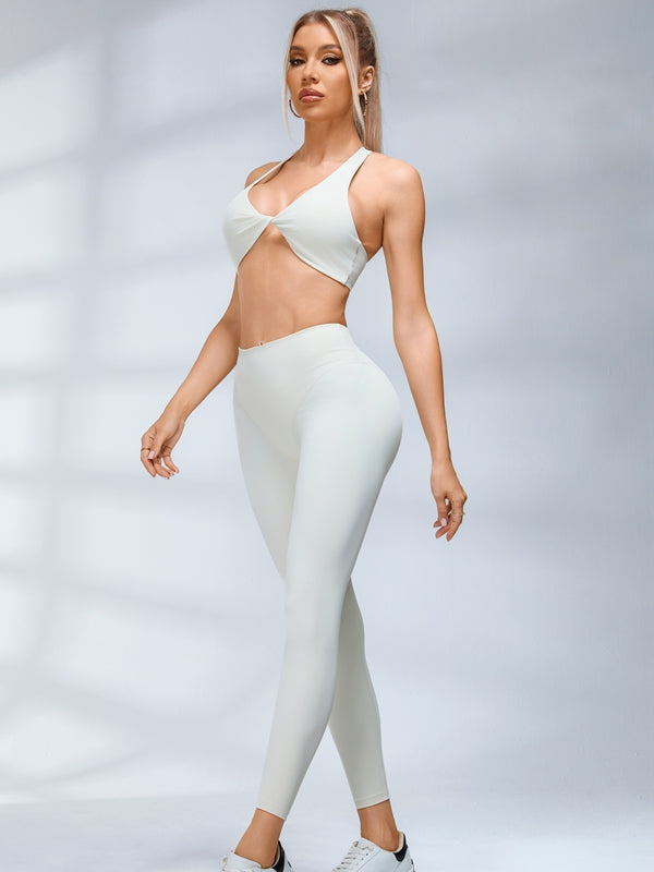 ZASUWA Female Super Push-Up Twist Thumbhole Tracksuit