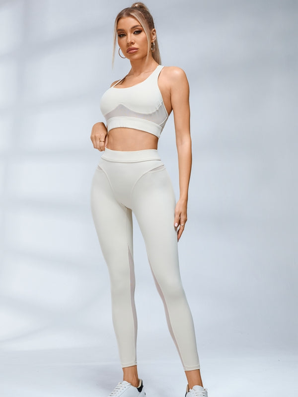 ZASUWA Female Sexy Sheer Mesh Push Up Hip-lift Leggings