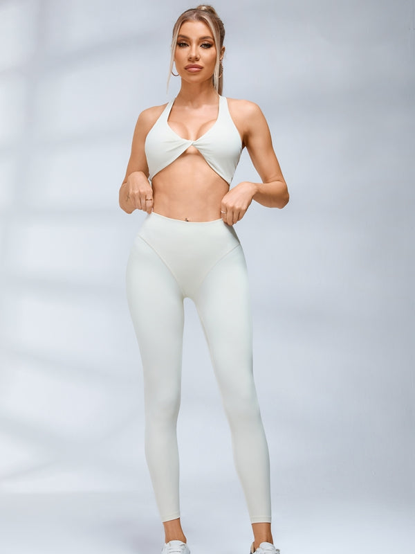 ZASUWA Female Super Push-Up Twist Thumbhole Tracksuit