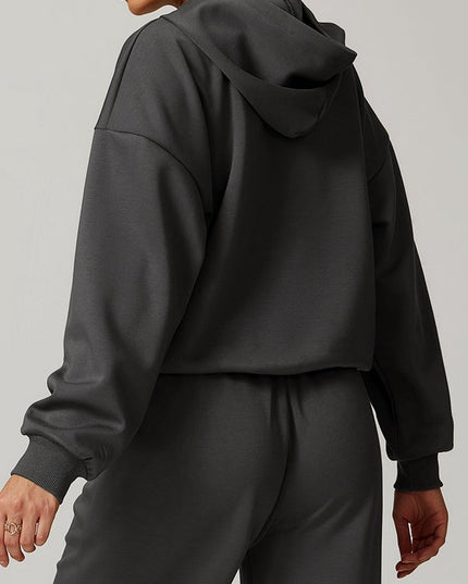 ZASUWA Female Pocket Casual Hoodie