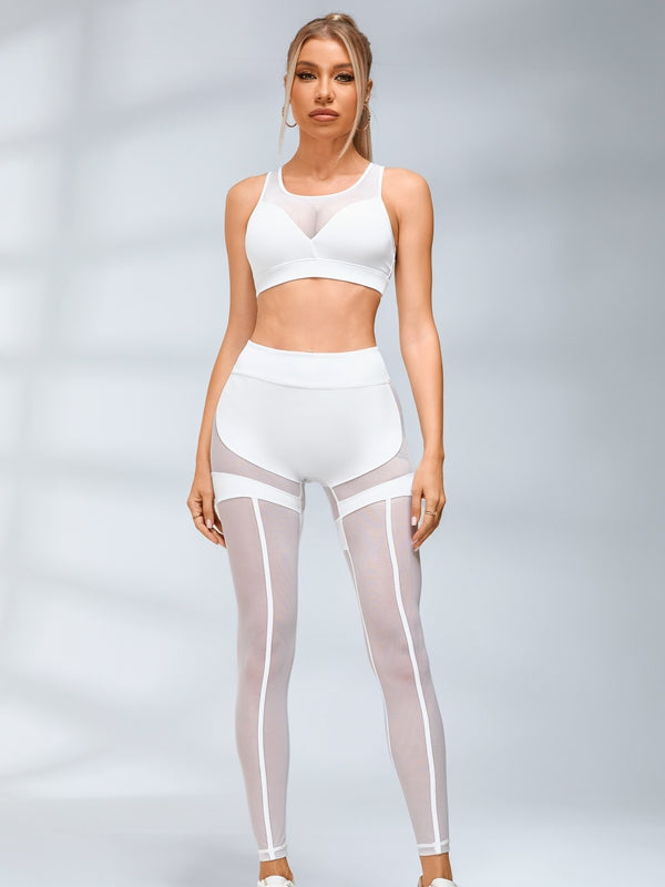 ❤ZASUWA Female Super Sexy Unique Mesh Sports Bras