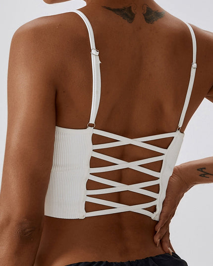 ZASUWA Female Ribbed Scrunch Bum Spandex Gym Booty Shorts