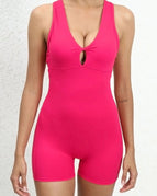 Hot Pink / S / Short Jumpsuits