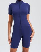 Navy / S / Short Jumpsuit