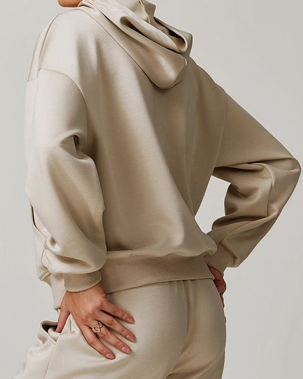 ZASUWA Female Pocket Casual Hoodie