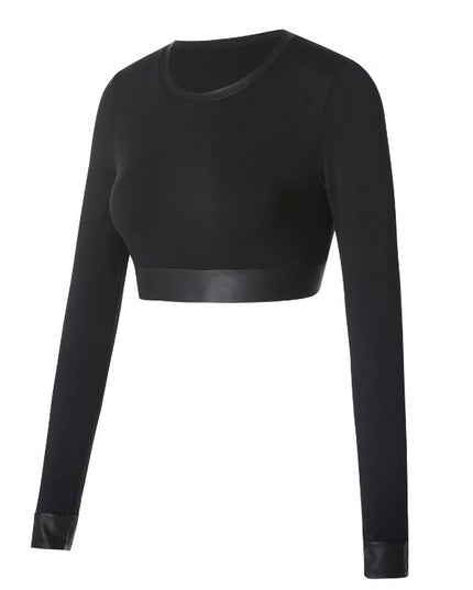 🖤ZASUWA Female Fly Eye Contrast Color High-rise Leggings