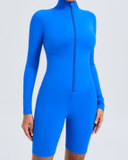 Blue / S / Short Jumpsuit