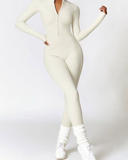 ZASUWA Female Zipper Quick-dry Jumpsuit