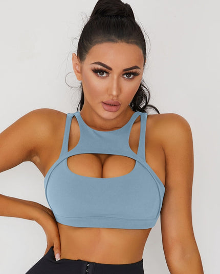 ZASUWA Female Sexy Cutout Sports Bras