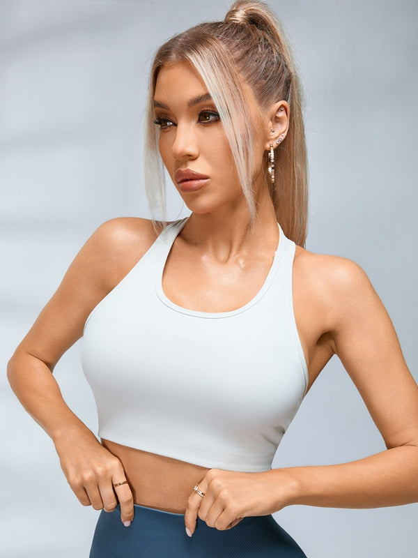 ZASUWA Female Sexy Cross Back Sports Bras