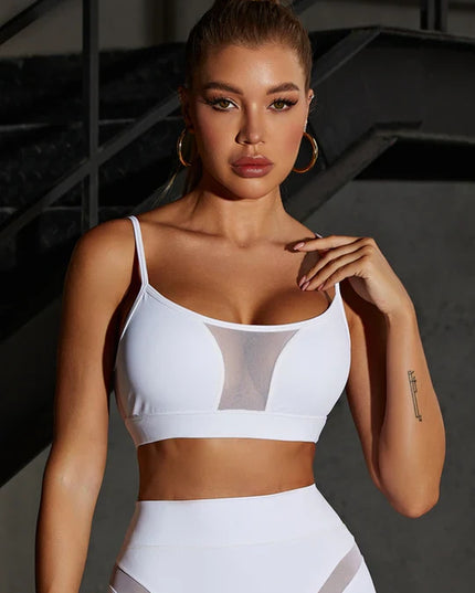 ❤ZASUWA Female Super Sexy Unique Mesh Hip-lift Tracksuit