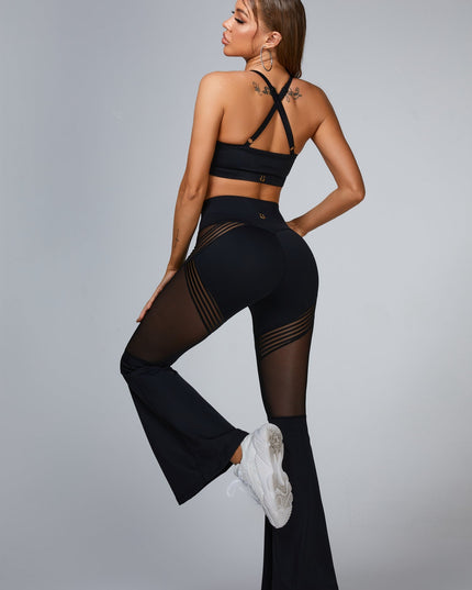 ZASUWA Female Mesh Cross Back Sports Bras