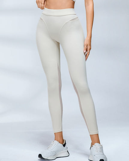 ZASUWA Female Sexy Sheer Mesh Push Up Hip-lift Tracksuit