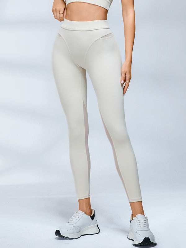 ZASUWA Female Sexy Sheer Mesh Push Up Hip-lift Tracksuit