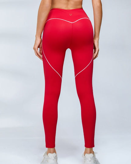 ZASUWA Female Contrast Color Cross Back Sports Bras