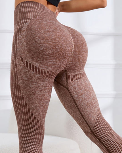 ZASUWA Female Faux Denim Quick Dry High-waisted Push Up Design Leggings