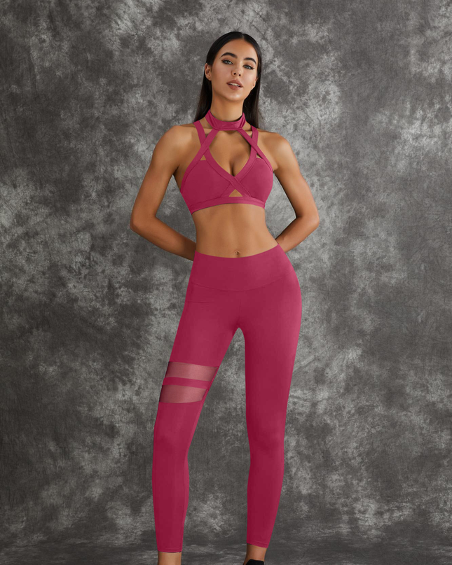 ZASUWA Female Unique Cut Out Sports Bras