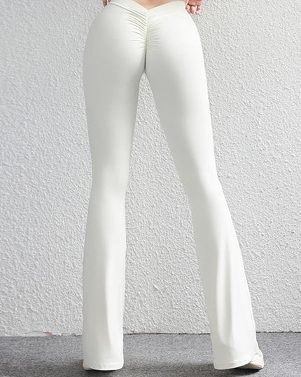 ZASUWA Female Flare Scrunch Bum Hip-lift Leggings
