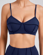 Navy / S / Bras