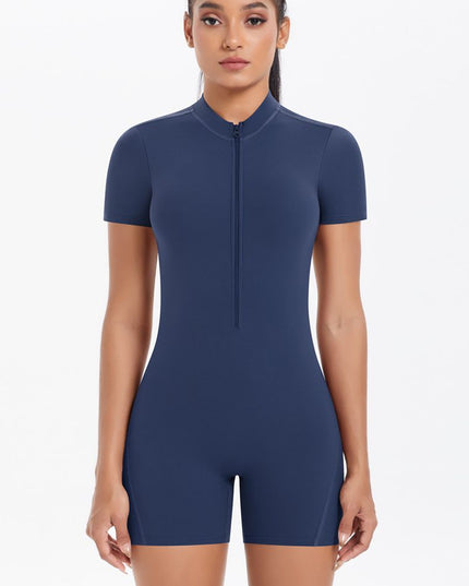 ZASUWA Female Hollow Out Backless Scrunch Bum Push Up Design Romper